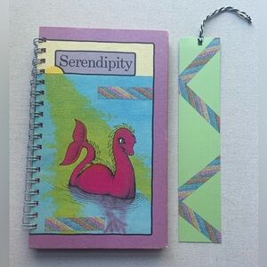 Serendipity By Stephen Cosgrove Vintage 1974 Altered Book Junk Journal OOAK